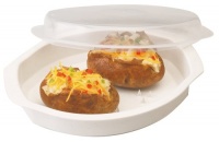 Progressive International Microwavable Potato Cooker with Lid