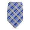 Blue - Silver Calvin Klein Brand Name Boys Tie