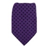 Purple - MidnightNavy Calvin Klein Brand Name Boys Silk Tie