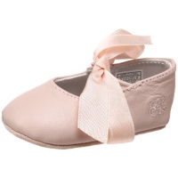 Ralph Lauren Layette Briley Ballet Crib Shoe (Infant/Toddler),Pink Lambskin,0 M US Infant