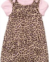 Carter's Baby Girl's Dress Set - Pink Leopard-9 Months