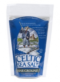 Celtic Ocean Int. - Fine Ground Celtic Sea Salt (Lt.Gr)1/2lb