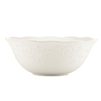 Lenox French Perle Serve Bowl, White