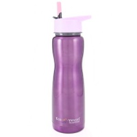 Eco Vessel Summit Insulated Stainless Steel Water Bottle with Flip Straw