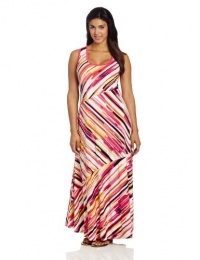 Calvin Klein Women's Plus-Size Bias Printed Maxi