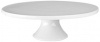 BIA Cordon Bleu 12-Inch by 6-1/4-Inch Porcelain Round Cake Stand, White