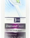 Philips Sonicare HX6063/64 Diamond Clean Replacement Brush Heads, Standard, 3 Pack