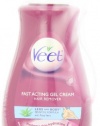 Veet Fast Acting Gel Cream Hair Remover Legs & Body Sensitive Formula, 13.5 Ounce Pump