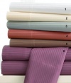 Charter Club Tonal Stripe 400 Thread Count King Sheet Set