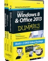 Windows 8 and Office 2013 For Dummies, Book + 2 DVD Bundle (For Dummies (Computer/Tech))