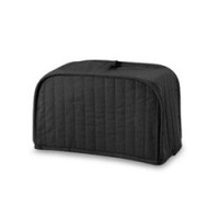 Ritz Quilted Two Slice Toaster Cover, Black