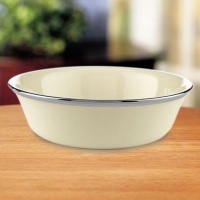 Lenox Solitaire Platinum Banded Ivory China All Purpose Bowl