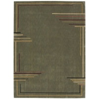 Nourison Parallels PR07 Rug - Green Size - 2.3 x 3.9 ft.