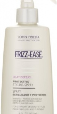 Frizz Ease Heat Defeat Protective Styling Spray By JOHN FRIEDA, 6 Ounce