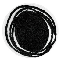 InterDesign Doodle Rug, Black