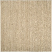 Area Rug 8x8 Square Natural Fiber Bleach Color - Surya Continental Rug from RugPal