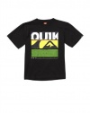 Quiksilver - Boys Unglued Kt0 Vz7 T-Shirt, Size: 6/Medium, Color: Black