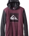 Quiksilver Boys 8-20 Liner Notes, Maroon Heather, Medium