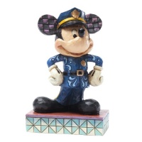 Enesco Disney Traditions by Jim Shore Policeman Mickey Figurine, 4.375-Inch