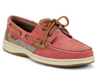 Sperry Top-Sider Women's Bluefish 2-Eye Lace-Up,Washed Red,7.5 US