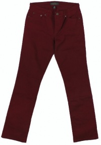 Lauren Jeans Co. Women's 32 Colored Slimming Modern Straight Leg Jeans (St. Petersburg Red) (8)