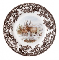 Spode Woodland American Wildlife Collection Elk Salad Plate