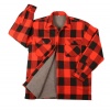 Buffalo Plaid Sherpa Lined Jacket -2xl