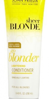 John Frieda Sheer Blonde Go Blonder Lightening Conditioner, 8.45 oz