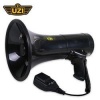 50 Watt Loud Megaphone (Bullhorn) with Detachable Mic and Siren