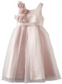 Us Angels Girls 7-16 Empire Dress, Blush Pink, 7