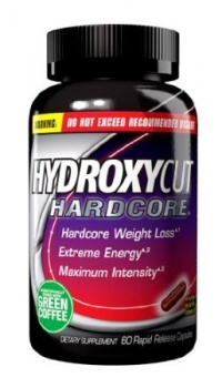 Hydroxycut Hardcore with Green Coffee, 60 Capsules