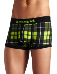 Papi Men's Scotties Plaid Brazilian Brief