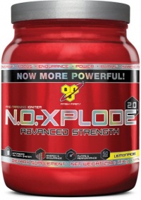 BSN N.O.-Xplode 2.0 Advanced Strength, Lemonade, 2.48 lbs