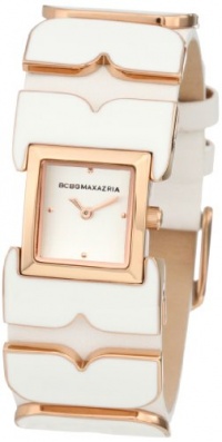 BCBGMAXAZRIA Women's BG6398 Mini Chroma Custom Square Rose Gold Case Watch