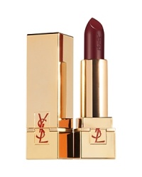 Rouge Pur Couture Golden Lustre glides on lips leaving a luminous veil of shimmer for a high fashion effect. The collection fuses couture colors with the subtle shimmer of gold for a truly luxurious lip look.