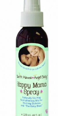 Earth Mama Angel Baby Happy Mama Spray, 4 Ounce Bottle