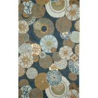 Ravella Disco Denim Rug Rug Size: 3'6 x 5'6