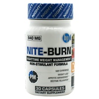 BPI Sports Weight Loss Product, Nite-Burn, 30 Count