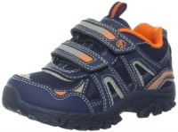 Stride Rite Bronco Sneaker (Toddler/Little Kid),Navy/Orange,11 M US Little Kid