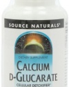 Source Naturals Calcium D-Glucarate 500mg, 120 Tablets