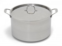 Cameron's Products Tri-Ply 12-Quart Stock Pot with Stainless-Steel Lid