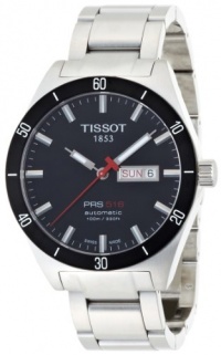 Tissot Men's T0444302105100 PRS 516 Black Day Date Dial Watch