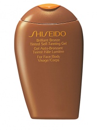 A tinted self-tanning gel for the face and body that instantly beautifies skin with sheer bronze color and a pearly shimmer. Smoothes on evenly with a light dewy touch, and absorbs quickly to bring out the ideal shade and depth of any skin tone. Shimmerbeads Tan Formula gives skin an instantly radiant tan look. Provides superb hydrating benefits to keep skin smooth and supplied with moisture. Pleasant to use, with an enjoyable fragrance.