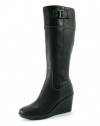 Cole Haan Air Tali Tall 75 Waterproof Boot (Black, 11)