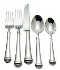 Reed & Barton Allora 18/10 Stainless Steel 5-Piece Place Setting, Service for 1