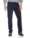 Hudson Men's Byron 5 Pocket Straight, Midnight, 34