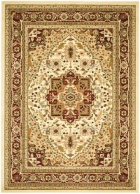 Safavieh Lyndhurst Collection LNH330A Ivory and Red Area Rug, 9-Feet by 12-Feet