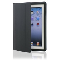 Gearonic Magnetic Smart Slim Full Body Cover for Apple iPad 2, Black (352BPUIB)