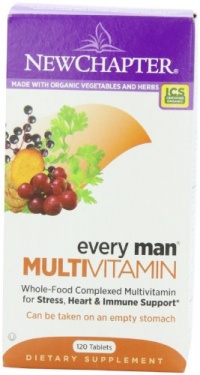 New Chapter Every Man Multivitamins, 120 Count