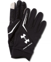 Stay in touch with your personal devices with these specialty gloves from Under Armour.